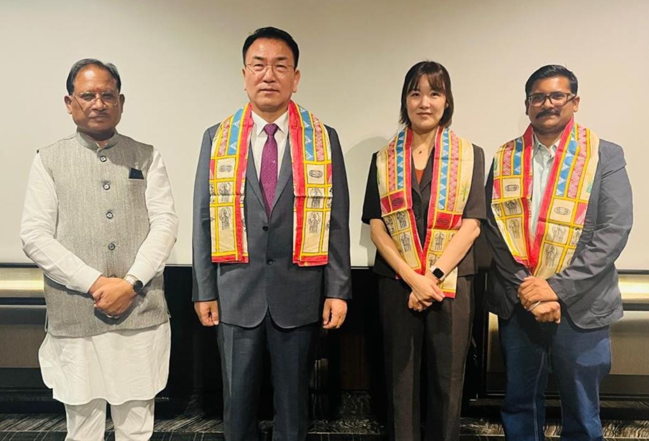 Big News : CM साय ने दक्षिण कोरिया प्रवास में ModernTech Corp. और UNECORAIL को छत्तीसगढ़ में निवेश व सहयोग के लिए किया आमंत्रित..पढ़ें पूरी ख़बर