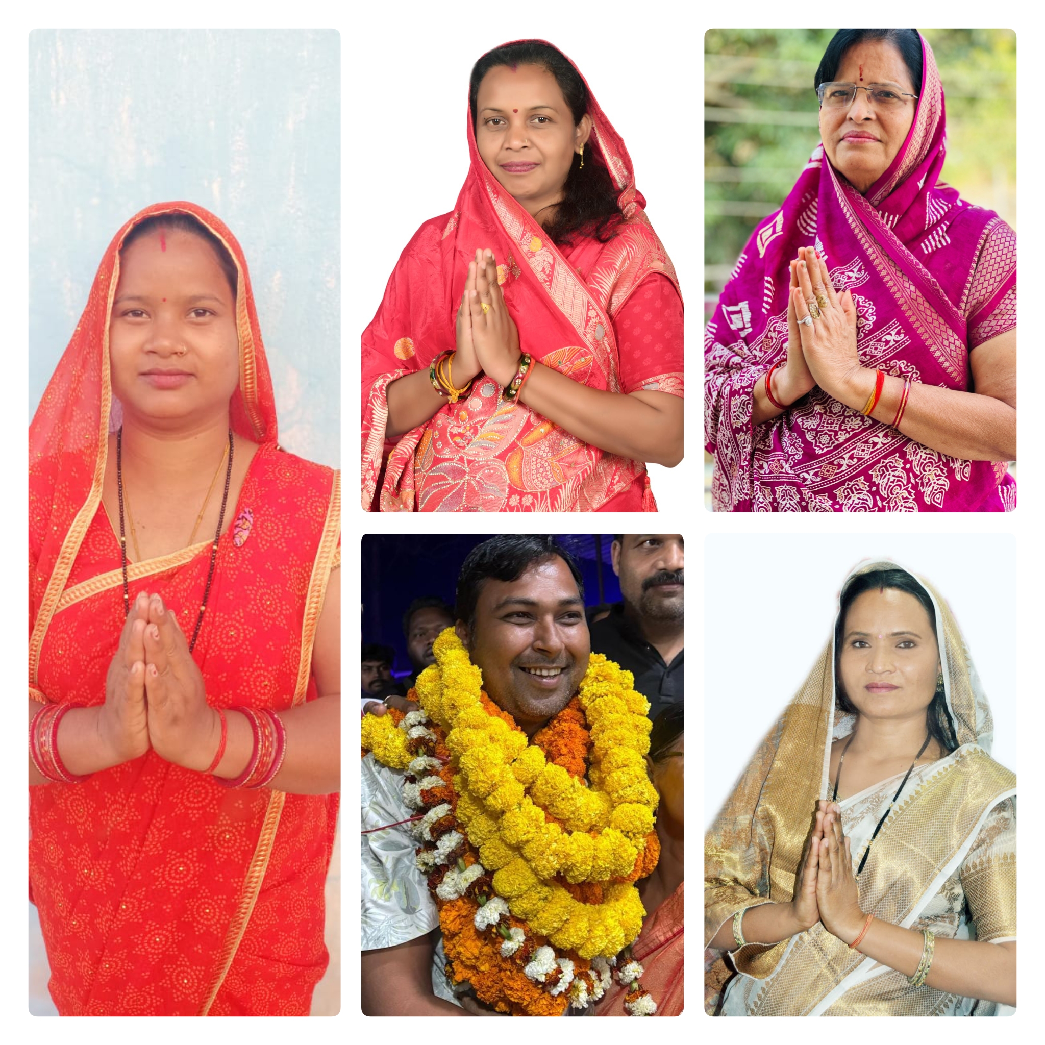 जिला पंचायत क्षेत्र क्रमांक 7 से बीजेपी समर्थक मलिता बाई ,8 में अनिता सिंह हुए विजयी,कुनकुरी जनपद सदस्य क्षेत्र नम्बर 1 से शोभा देवी बंग ओर 2 से संजय बंग ने मारी बाजी,लगातार दूसरी बार सरपंच बनी मुक्तिलता प्रधान