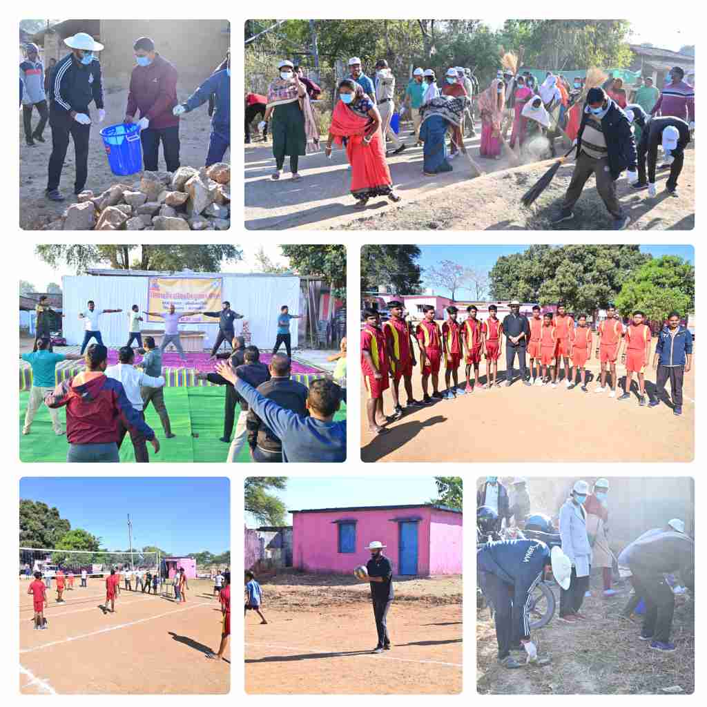 गांव में पहुंचा सुशासन चौपाल : साय सरकार में प्रशासन के अधिकारी पहुंच समस्या जान कर रहे है निराकरण,वन्ही कलेक्टर ने ग्रामीणों को स्वच्छता बनाये रखने की अपील कर रहे है