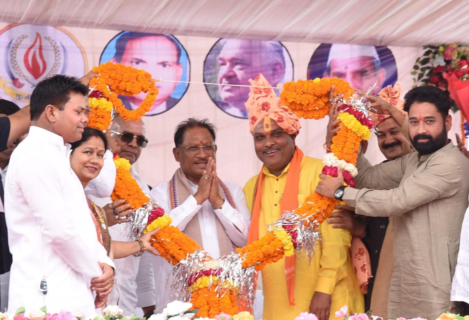 चन्द्रनाहू कुर्मी क्षत्रीय समाज के महाधिवेशन में शामिल हुए मुख्यमंत्री श्री साय,,,इस समाज का है गौरवशाली अतीत:&nbsp; मुख्यमंत्री श्री साय