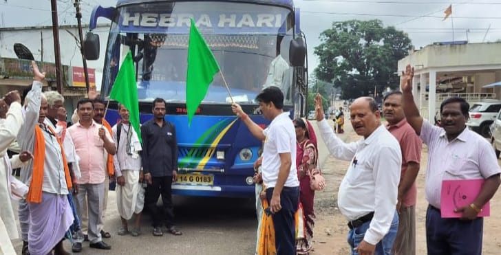 मुख्यमंत्री के सुशासन में नागरिकों को मिल रहा है प्रभु श्रीरामलला के दर्शन का सौभाग्य : 204 श्रद्धालु दर्शन हेतू अयोध्या धाम के लिए हुआ रवाना&nbsp;