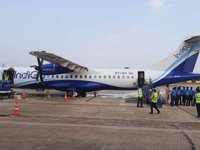 नियमित विमान सेवा से बड़े शहरों से सीधे जुड़ा बस्तर ......इस एयरपोर्ट से अब तक तीन लाख यात्रियों ने भरी उड़ान