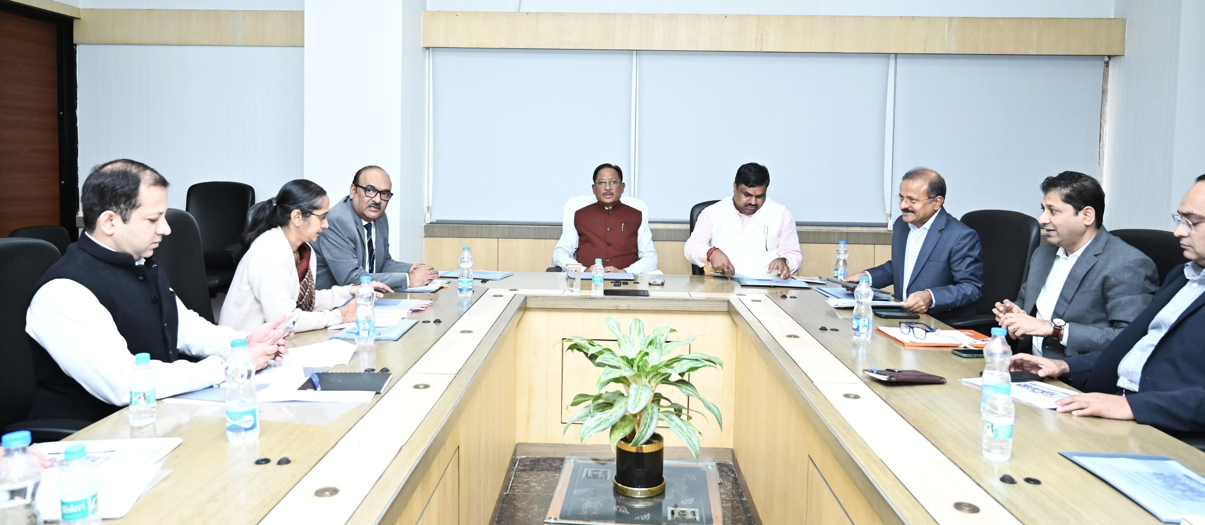 छत्तीसगढ़ अंजोर विजन 2047 के तहत शिक्षा विभाग की रणनीति पर उच्चस्तरीय समीक्षा बैठक,बच्चों के भविष्य को स्वर्णिम बनाने की महती जिम्मेदारी शिक्षा विभाग पर - मुख्यमंत्री&nbsp;