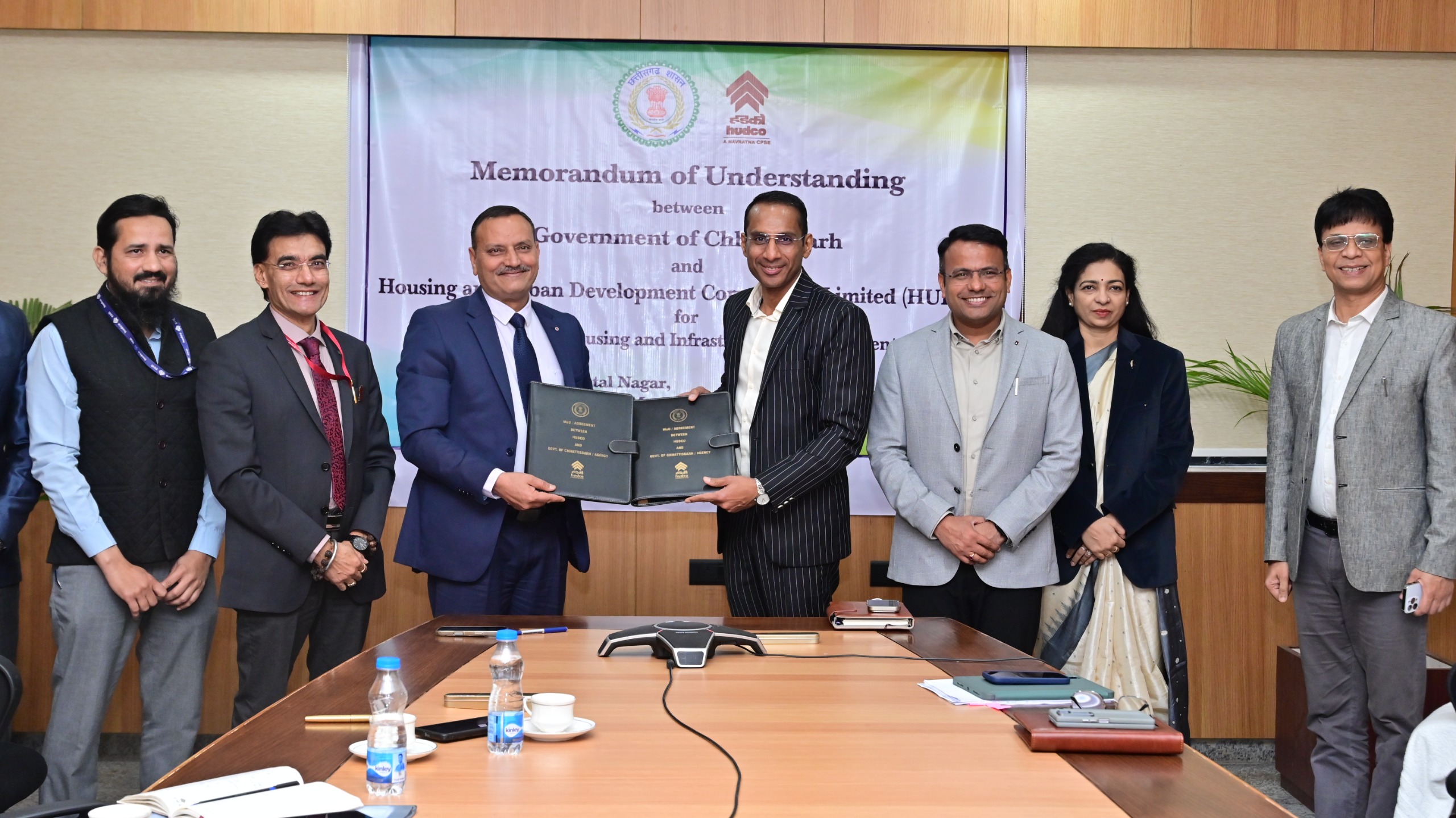 छत्तीसगढ़ में आवास और बुनियादी ढांचा विकास को नई रफ्तार, हुडको के साथ एमओयू पर ऐतिहासिक हस्ताक्षर