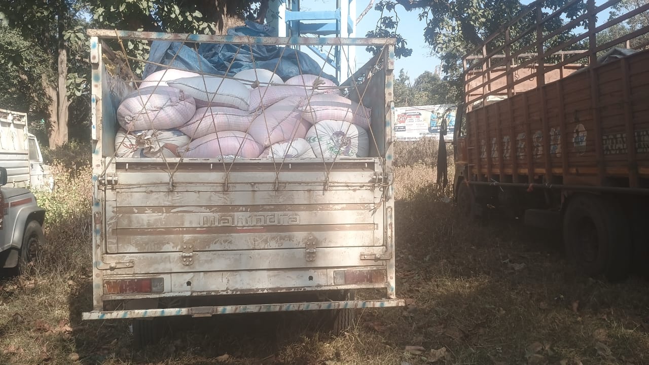 धान बिचौलियों पर जशपुर पुलिस की सख्त कार्रवाई, तीन अलग-अलग थाना क्षेत्रों से 84 क्विंटल अवैध धान जब्त