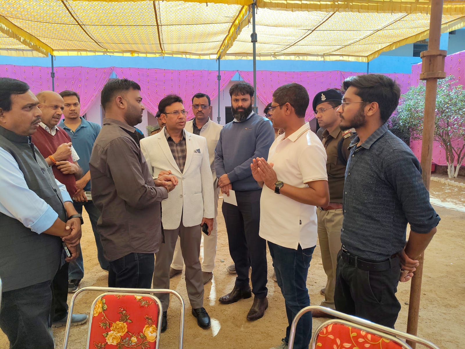 मुख्यमंत्री के आगमन को लेकर कांसाबेल में हलचल तेज, जिला प्रशासन व पुलिस ने संभाला मोर्चा,स्थल निरीक्षण कर तैयारियों का लिया जायजा