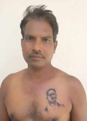 CM Say Tattoo: रामलखन ने सीने पर गुदवाया विष्णु का टैटू,इस अनोखा फैन को आप भी देखिए....
