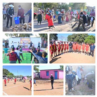 गांव में पहुंचा सुशासन चौपाल : साय सरकार में प्रशासन के अधिकारी पहुंच समस्या जान कर रहे है निराकरण,वन्ही कलेक्टर ने ग्रामीणों को स्वच्छता बनाये रखने की अपील कर रहे है