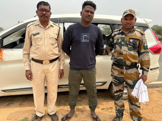 पुलिस का ऑपरेशन शंखनाद जारी : गौ वंश तस्करी के दौरान पुलिस का पीछा करते वक्त वाहन छोड़ फरार आरोपी को पुलिस ने गिरप्तार कर भेजा जेल