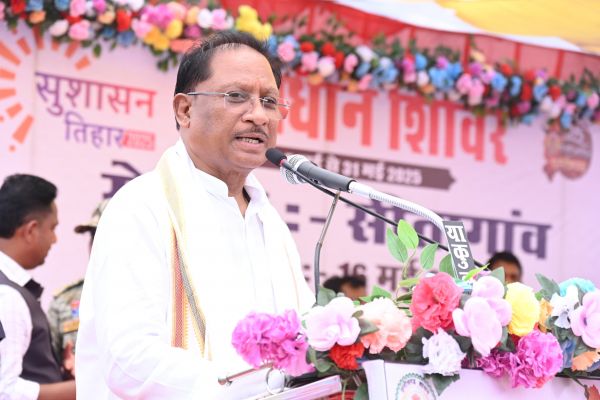 मानपुर विकासखंड के ग्राम सीतागांव में समाधान शिविर में शामिल हुए मुख्यमंत्री ...मुख्यमंत्री ने क्षेत्र को दी विकास की सौगात,97% आवेदनों का हुआ निराकरण