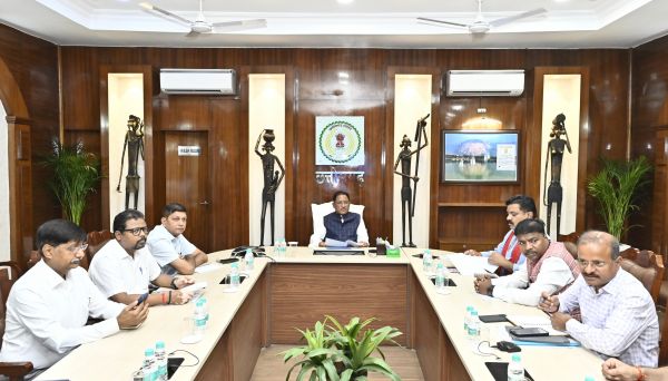 मुख्यमंत्री श्री साय ने केंद्रीय गृहमंत्री के छत्तीसगढ़ प्रवास की तैयारियों की समीक्षा की