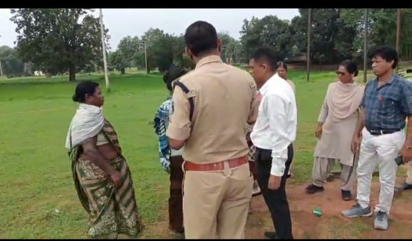 *सिंगीबहार में निर्माणाधीन विद्युत सब स्टेशन के कार्य में व्यवधान डालने वाले असामाजिक तत्वों पर की गई दाण्डिक कार्यवाही*&nbsp;