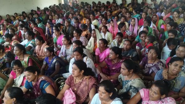 छत्तीसगढ़ आंगनबाड़ी कार्यकर्ता सहायिका संघ पंजी 409 की बैठक जशपुर के भागलपुर में हुआ सम्पन्न