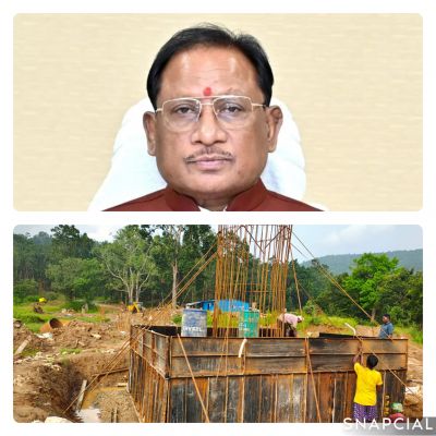 ग्रामीणों को अब जान हथेली में रखकर नहीं करना पड़ेगा नदी पार....मुख्यमंत्री के निर्देश पर केराकोना&ndash;बैगाटोली मार्ग ईब नदी पर उच्च स्तरीय पुल निर्माण कार्य शुरू....कार्य एजेंसी को सख्त निर्देश गुणवत्ता और समयबद्धता से कोई समझौता नही ..पढ़ें पूरी खबर