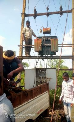 सीएम कैंप कार्यालय की त्वरित पहल से &nbsp;ग्राम &nbsp;खजरीढाप में लौटी रोशनी