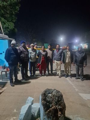 अवैध धान की को लेकर प्रशासन मुस्तैद,राजस्व टीम ने चेकपोस्टों का किया आकस्मिक निरीक्षण