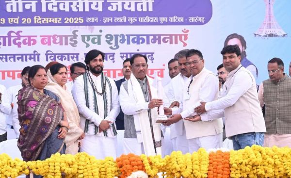 बाबा गुरु घासीदास का संदेश मानवता के लिए पथ-प्रदर्शक: मुख्यमंत्री विष्णु देव साय