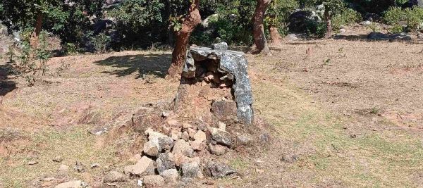 बादलखोल अभ्यारण्य के वन सीमा का मुनारा वर्षों से मरम्मत के इंतज़ार में ,नाकेदार ओर दरोगा की लापरवाही बेनकाब,बढ़ सकता है अतिक्रमण का खतरा