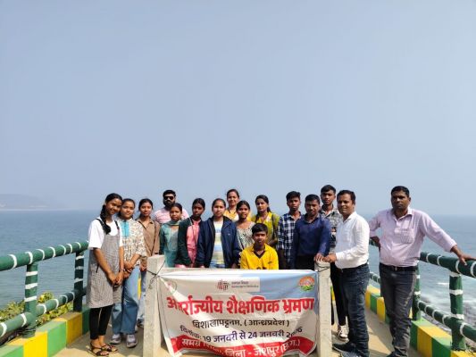 समुद्र, विज्ञान और उद्योग की जीवंत पाठशाला बना विशाखापट्टनम, जशपुर जिले के विद्यार्थियों के लिए यादगार रहा अंतरराज्यीय शैक्षणिक भ्रमण