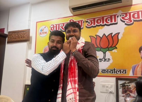 मुख्यमंत्री के गृह जिले में युवा मोर्चा को मिला मजबूत नेतृत्व - सेवा, संगठन और संकल्प का संदेश लेकर आगे बढ़े विजय आदित्य सिंह जूदेव, रायपुर में प्रदेश अध्यक्ष से भेंट कर जताया आभार,कार्यकर्ताओं ने किया भव्य स्वागत