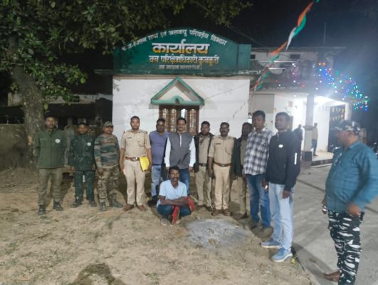 दुर्लभ वन्यजीव के अंगों की खरीद-फरोख्त में शामिल नेटवर्क पर कसा शिकंजा, जशपुर&ndash;गुमला वन विभाग की संयुक्त दबिश, तीसरा आरोपी रनपुर से गिरफ्तार,वन्यजीव संरक्षण अधिनियम के तहत सख्त कार्रवाई&nbsp;